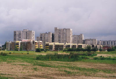 A picture some truly awful apartment buildings